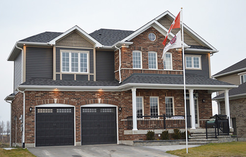 Cornerstones past project - home in Stayner