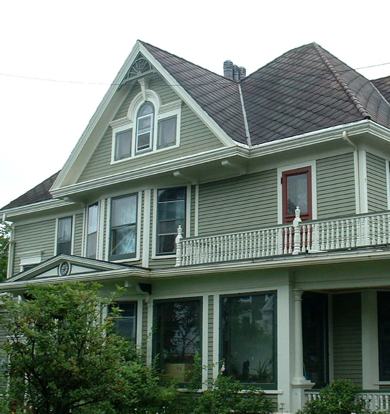 Dormer window in Lunenburg