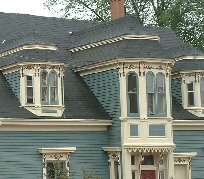 Dormer window in Lunenburg